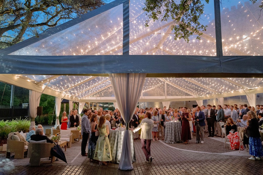 Halls catering setup